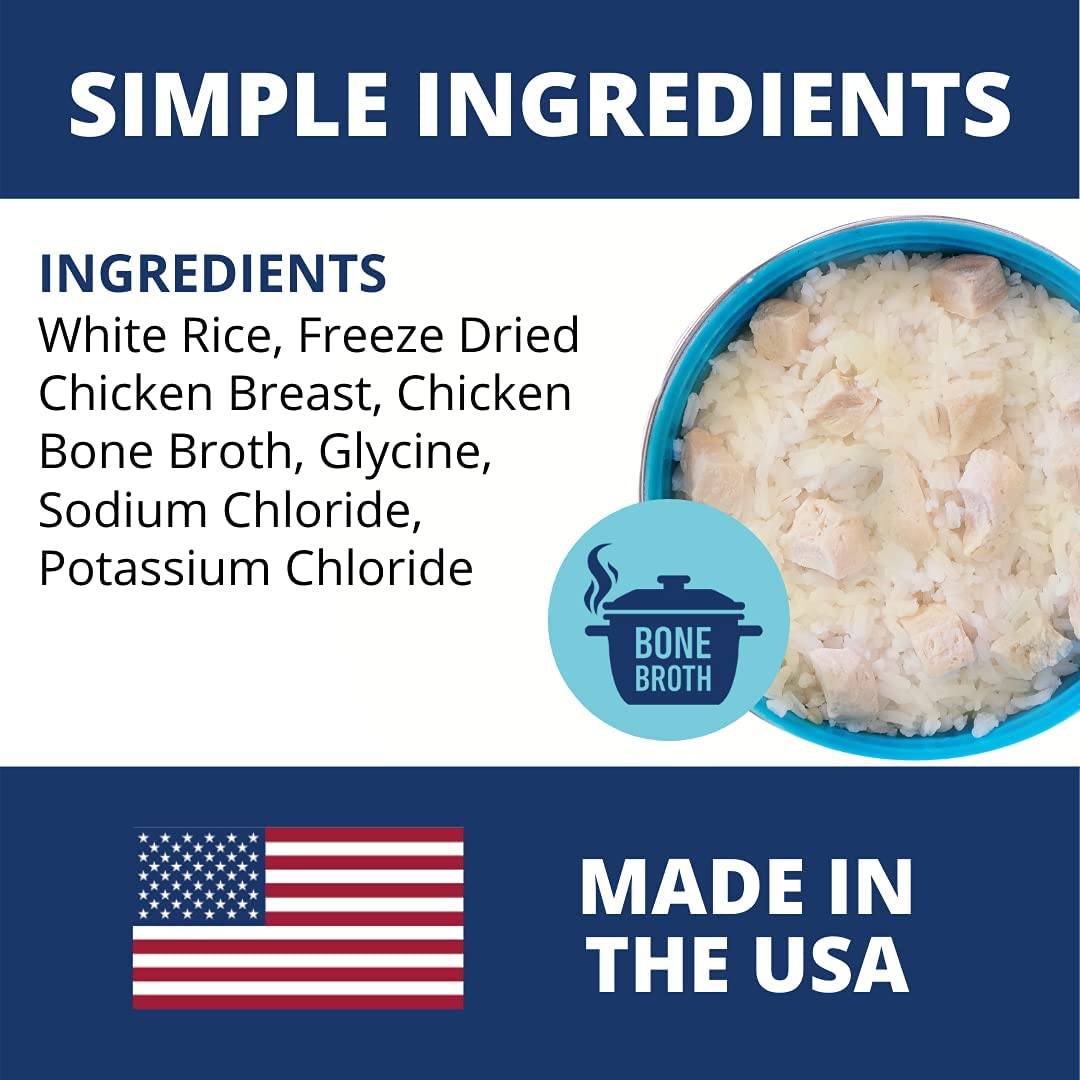 Under the Weather Rice, Chicken & Bone Broth Freeze-Dried Dog Food - 6.5 oz  