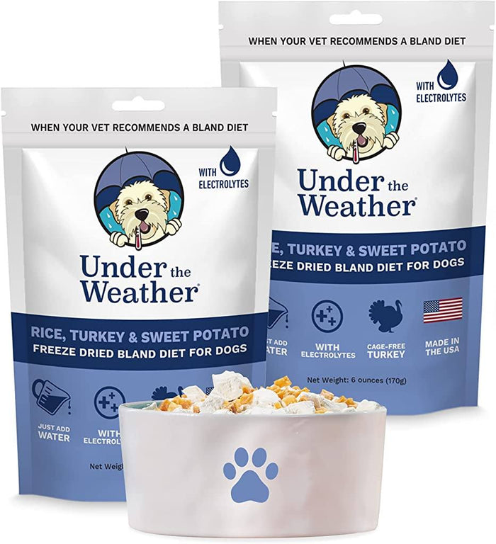 Under the Weather Turkey, Rice & Sweet Potato Freeze-Dried Dog Food - 6 oz