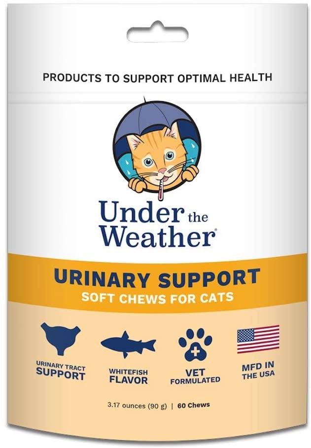 Under the Weather Urinary Support Chewy Cat Supplements - 60 Count  