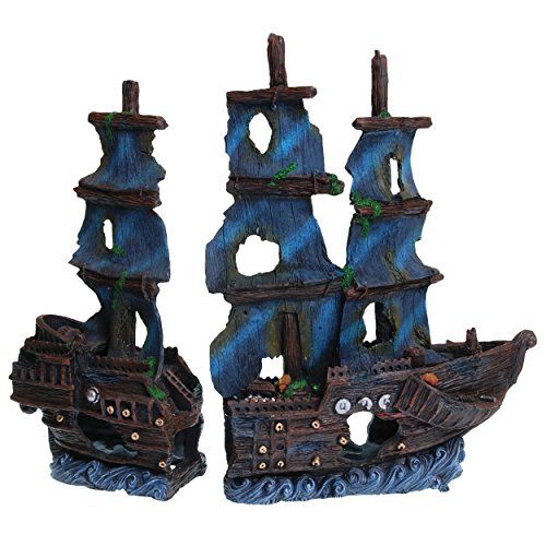 Underwater Treasures Atlantic Schooner - Jumbo (2 Pieces)  