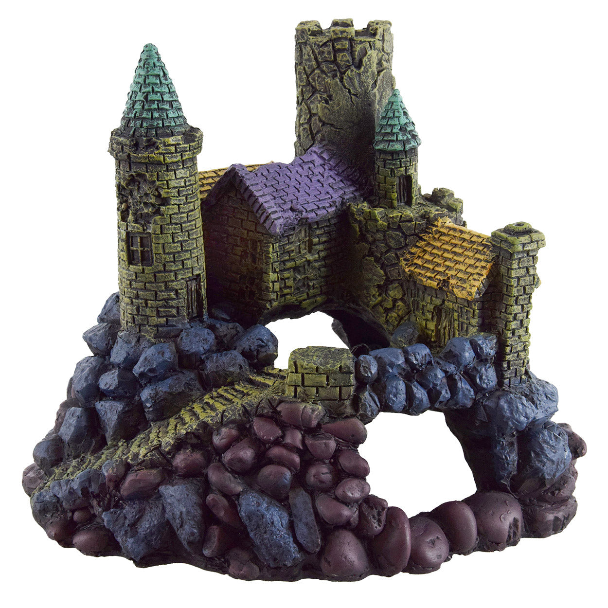 Underwater Treasures Beach Pebble Castle  