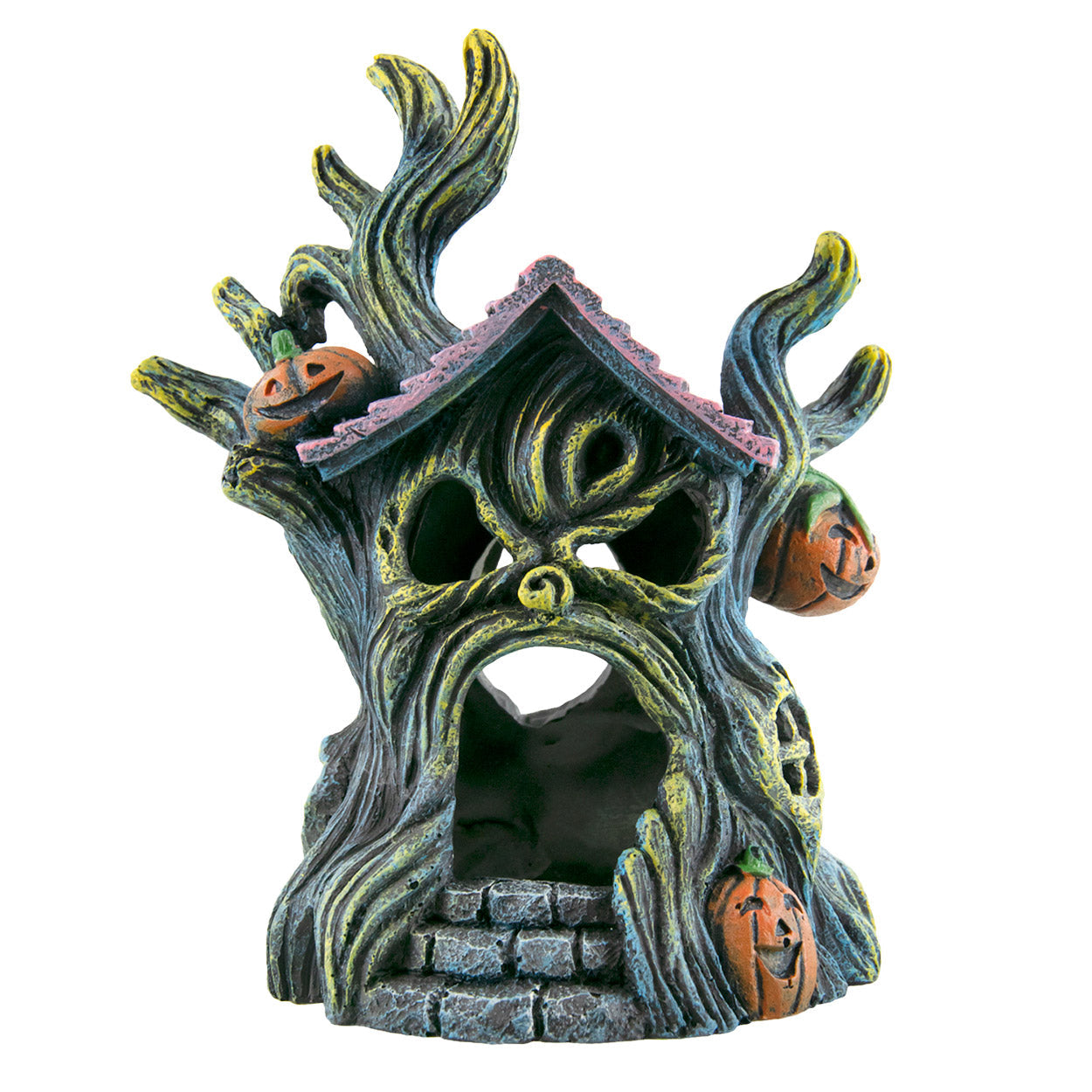 Underwater Treasures Face House  