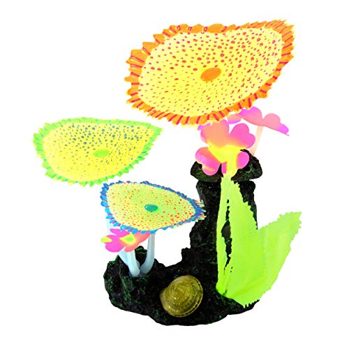 Underwater Treasures Glow Action Bubbling Carpet Coral Garden - Yellow  
