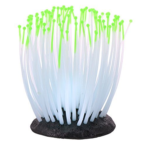 Underwater Treasures Glowing Anemone - Green - Small  