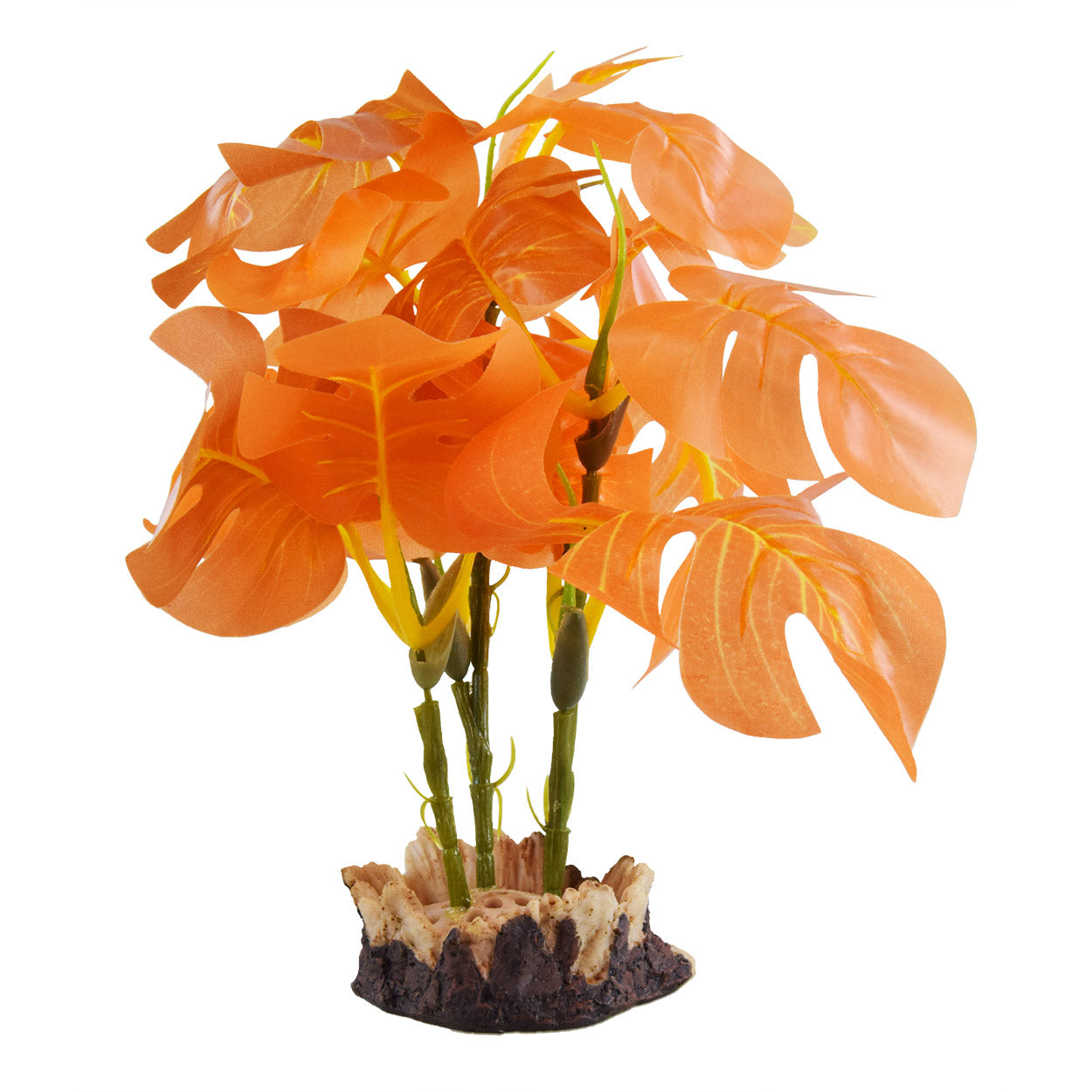 Underwater Treasures Monstera - Orange - Small  