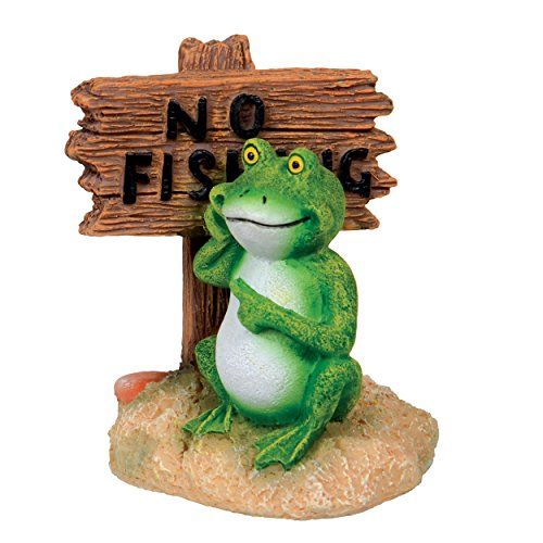 Underwater Treasures "No Fishing" Frog - Small  