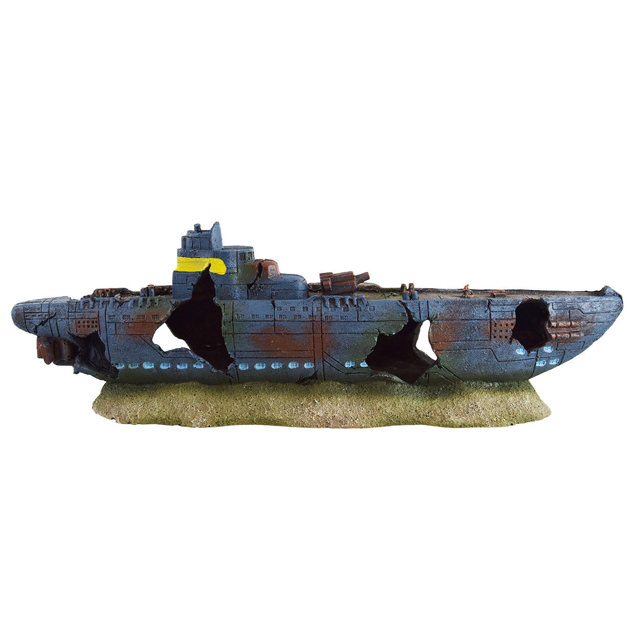 Underwater Treasures Old School Warship  