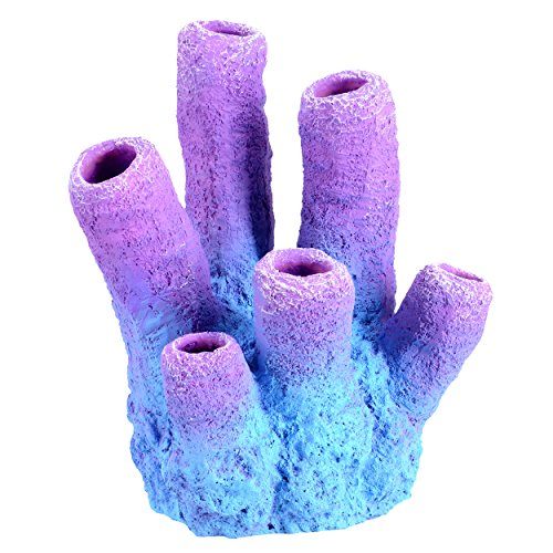 Underwater Treasures Purple Tube Sponge