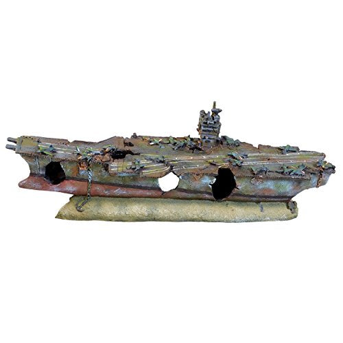 Underwater Treasures Royal Aircraft Carrier - X-Large  