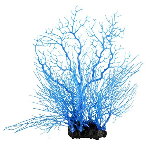Underwater Treasures Sea Fan Coral - Deep Blue  