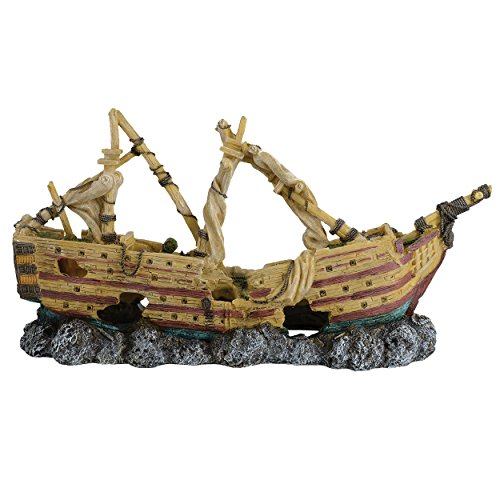 Underwater Treasures Shipwreck Schooner - Small  