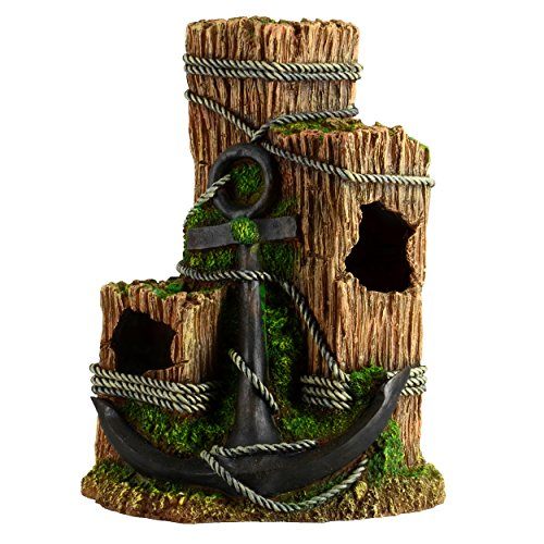 Underwater Treasures Wood with Anchor - Large  