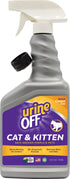 Urine Off Cat Hard Surface Spray-Carpet Applicator for Pets - 24 Oz  