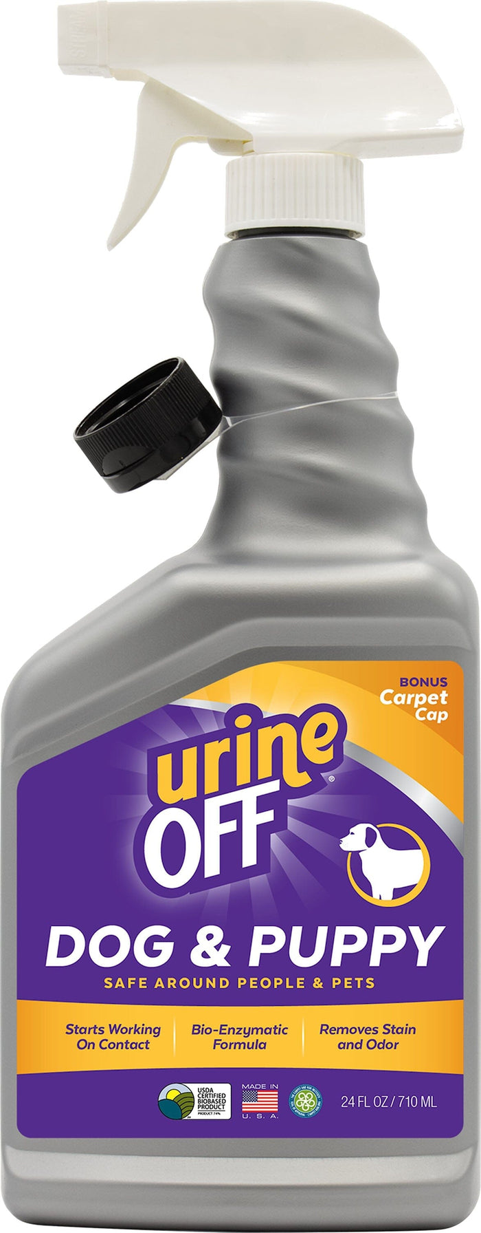 Urine Off Dog Hard Surface Spray-Carpet Applicator for Pets - 24 Oz