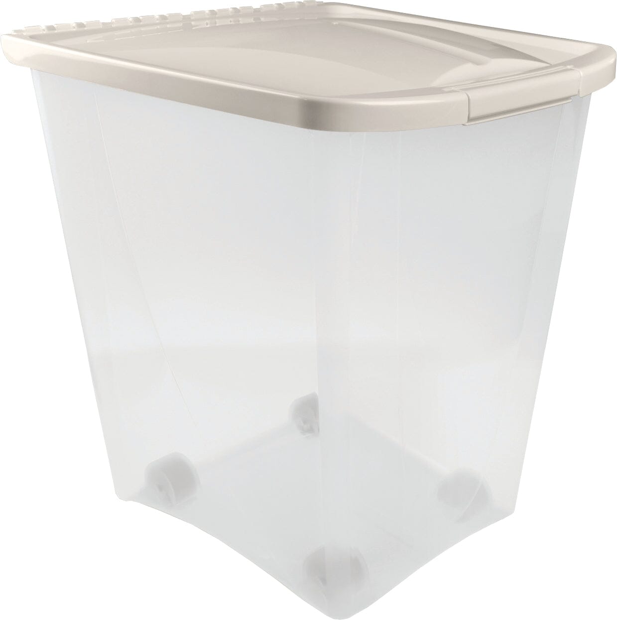 Van Ness Pet Food Container Pet Food Storage with Wheels - 50 Lbs  