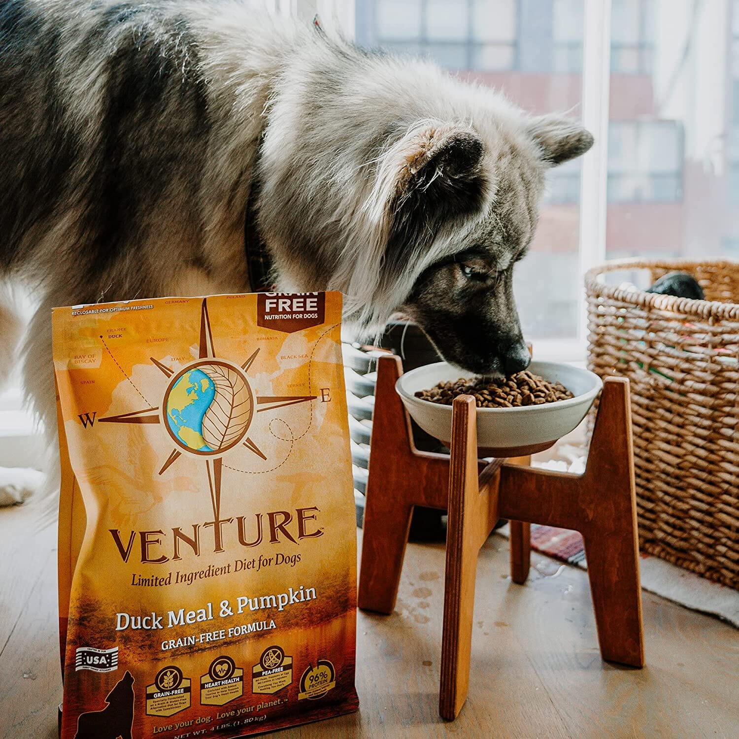 Venture Limited Ingredient Diet Grain-Free Dry Dog Food - Duck/Pumpkin - 12.5 Lbs  