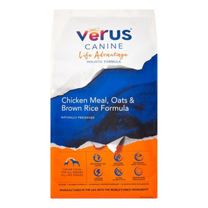 Verus Life Advantage (Chicken & Oats) Dry Dog Food - 35 lb Bag
