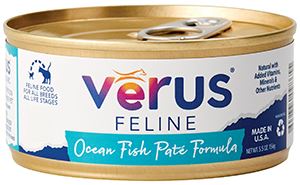 Verus Ocean Fish Canned Cat Food - 5.5 oz Cans - Case of 24