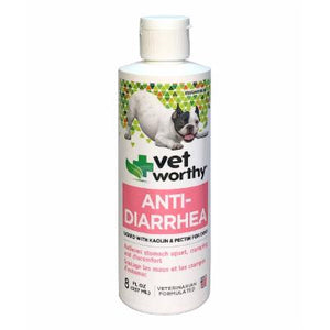 Vet Worthy First Aid Anti-Diarrhea Liquid For Dogs - 8 oz Bottle