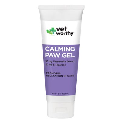 Vet Worthy First Aid Calming Paw Gel Aid Cat Healthcare - 3 oz Gel Tube  