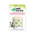 Vet Worthy First Aid Pet Adhering Wrap Paw Print Medical Dog Supplies - 2 IN x 5 YDs  