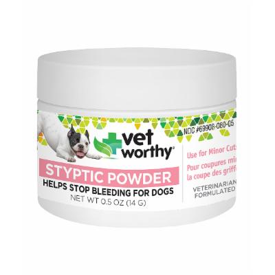 Vet Worthy First Aid Styptic Powder For Dogs - 0.5 oz Bottle  