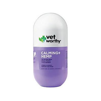 Vet Worthy Hemp Calming Soft Chews for Dogs - 30 ct Capsule Bottle  