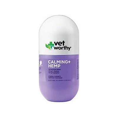 Vet Worthy Hemp Calming Soft Chews for Dogs - 30 ct Capsule Bottle