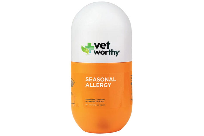 Vet Worthy Seasonal Allergy Dog Supplements- 60 Count