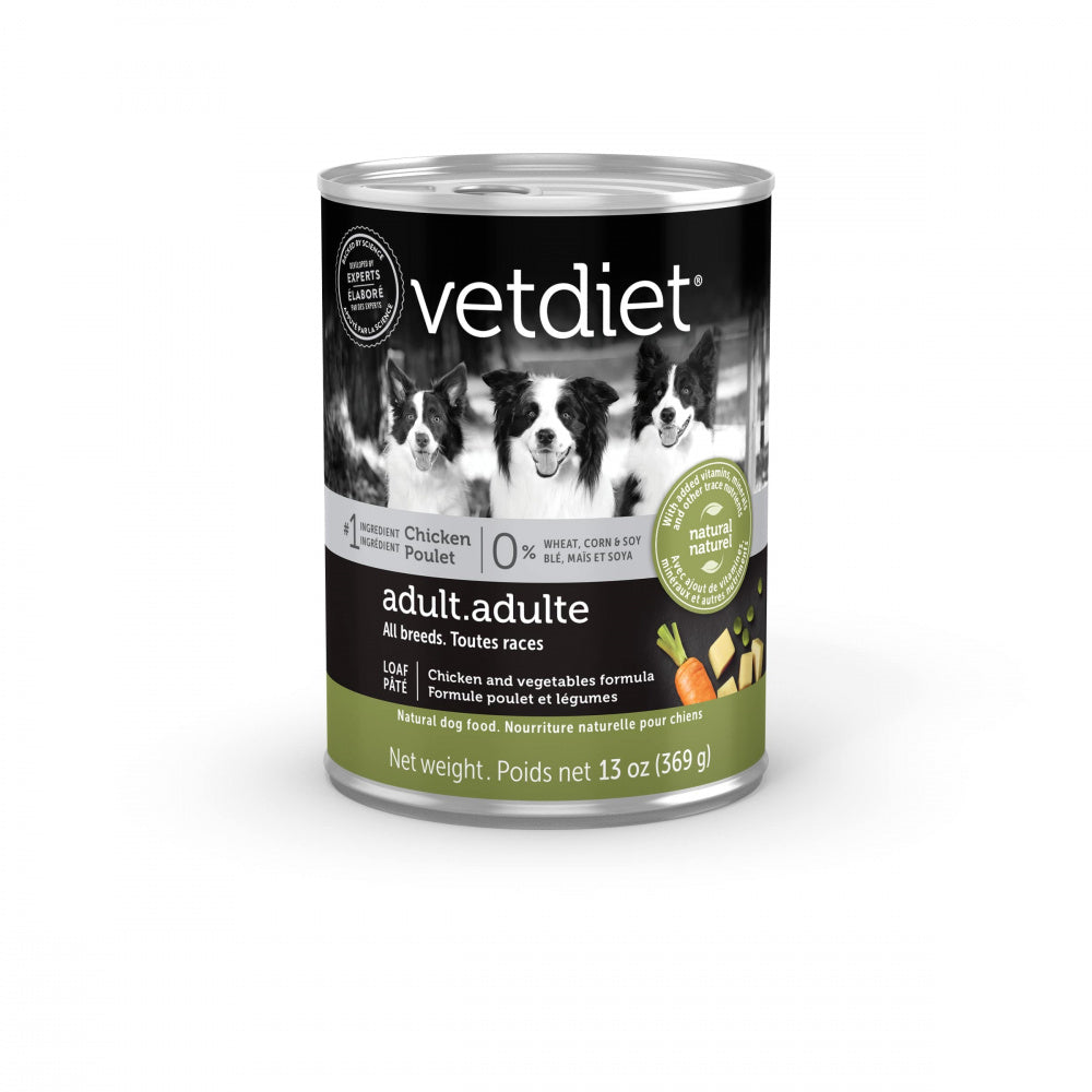 Vetdiet Adult Dog All Breeds Chicken Formula Wet Food  