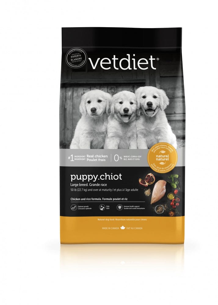 Vetdiet Chicken & Rice Formula Puppy Large Breed Dry Food  