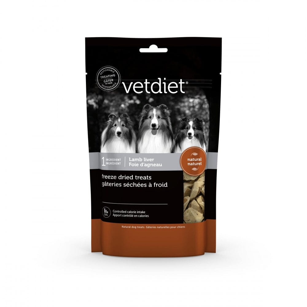 Vetdiet Freeze Dry Lamb Liver Dog Treat  