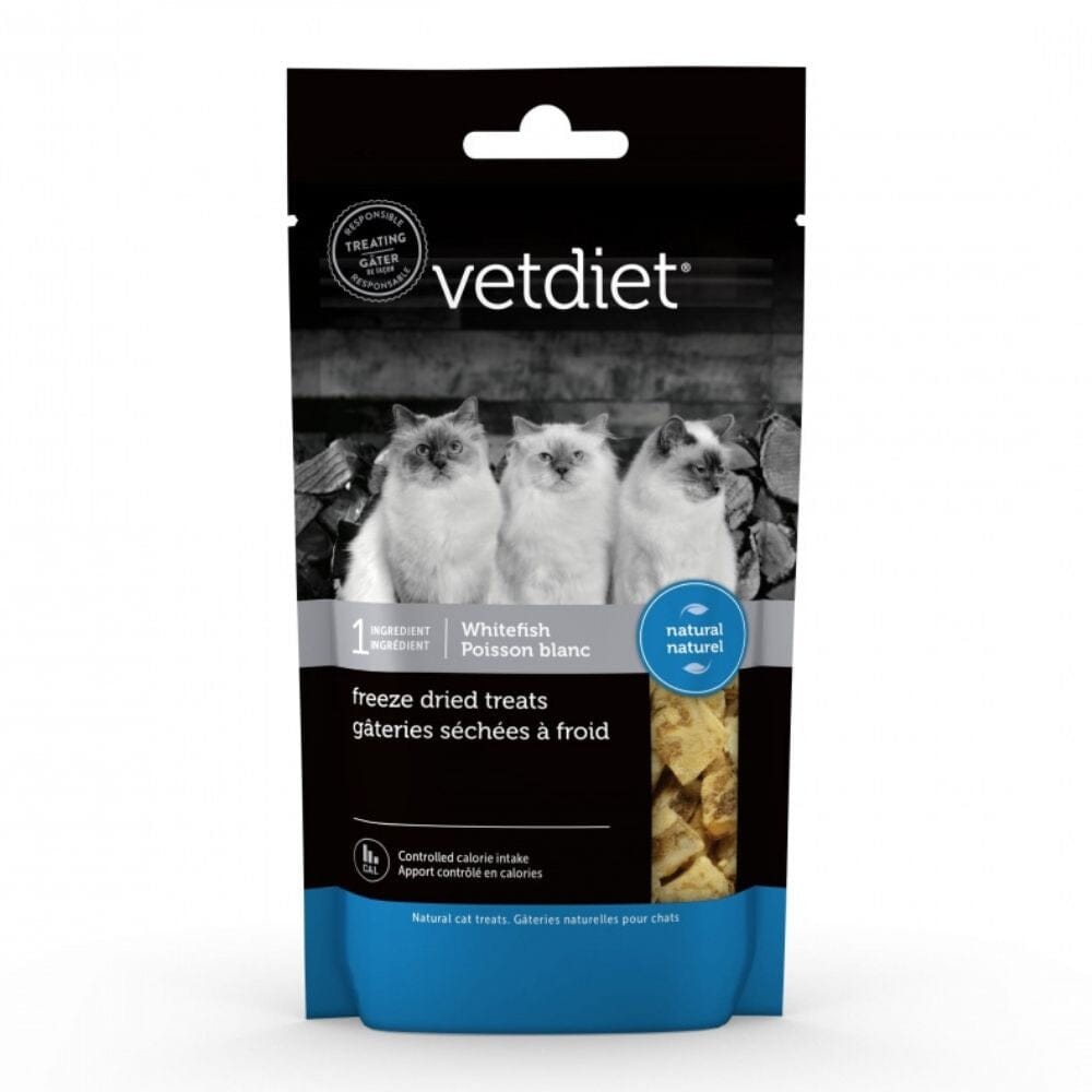 Vetdiet Freeze Dry Whitefish Cat Treats  