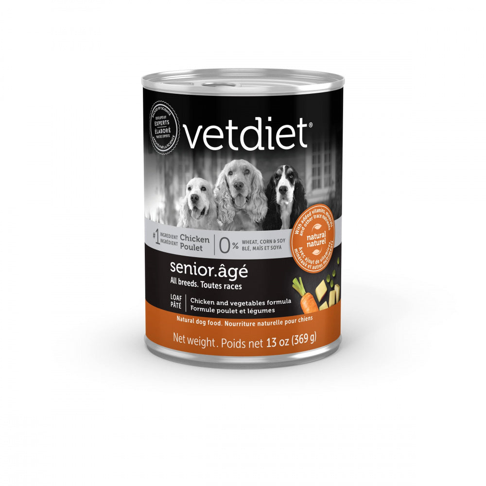 Vetdiet Senior Dog All Breeds Chicken Formula Wet Food  