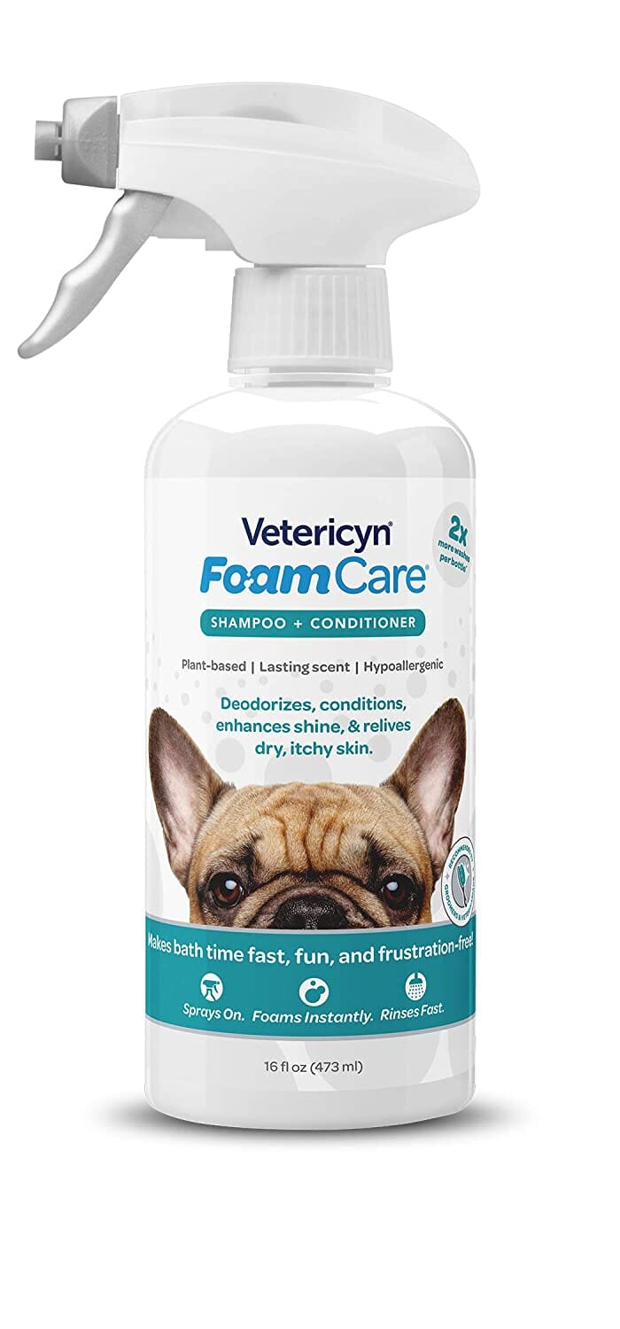 Vetericyn Foamcare Dog Shampoo & Conditioner - 16 Oz  