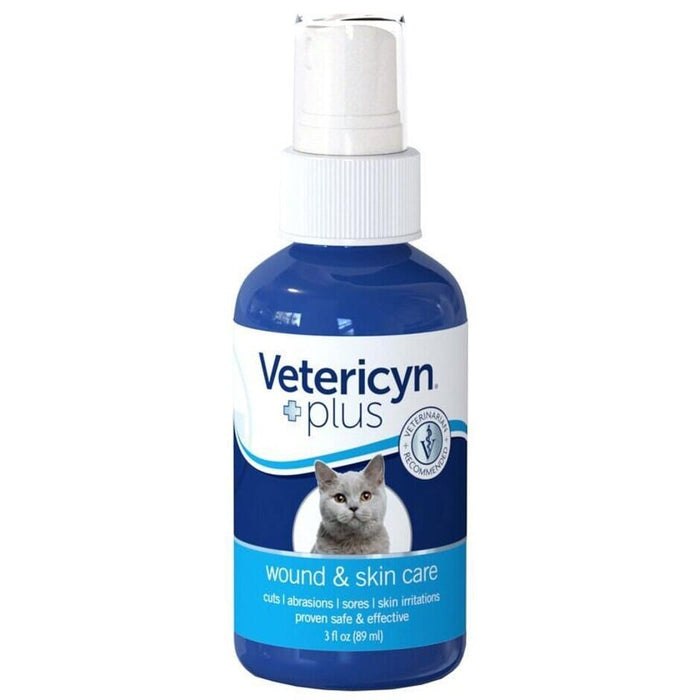 Vetericyn Plus Feline Wound & Skin Care - 3 Oz