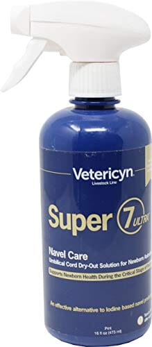 Vetericyn Super 7 Ultra Navel Care Veterinary Supplies Sprays/Daubers - 16 Oz