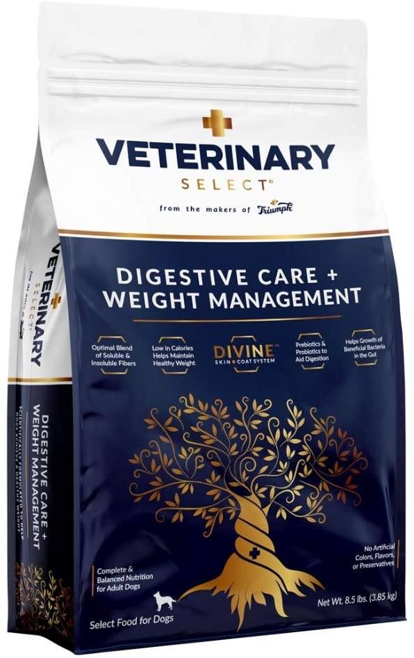 Veterinary Select Digestive Care & Weight Management Dry Dog Food - 8.5 lb Bag