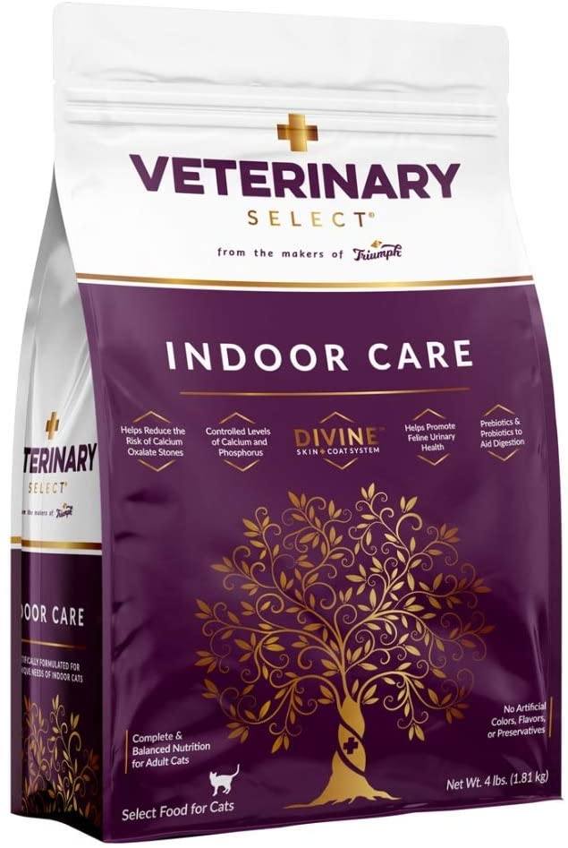 Veterinary Select Indoor Care Dry Cat Food - 4 lb Bag  