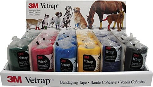 Vetrap Bandaging Tape Display - Assorted - 4 In X 5 Yd - 24