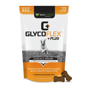 Vetriscience Labs GlycoFlex for Small Dogs Hip and Joint Dog Supplements - 60 ct Pouch