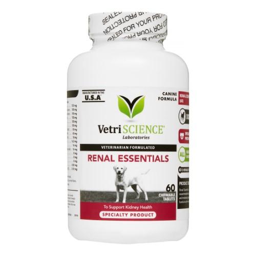 Vetriscience Labs Renal Essentials Eye Care Chewable Tablets Pouch Dog Supplements  