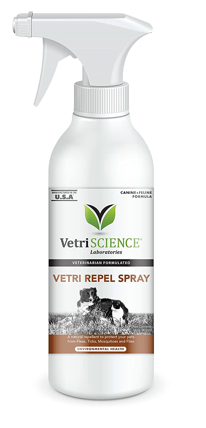 Vetriscience Labs VetriRepel Flea and Tick Spray For Dogs and Cats 16