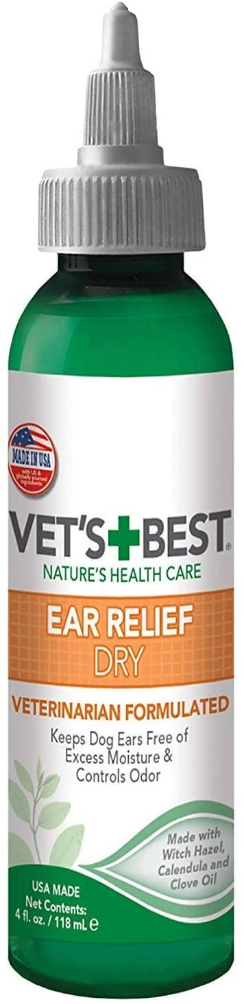 Vet's Best Dog and Cat Dry Ear Relief - 4 oz  