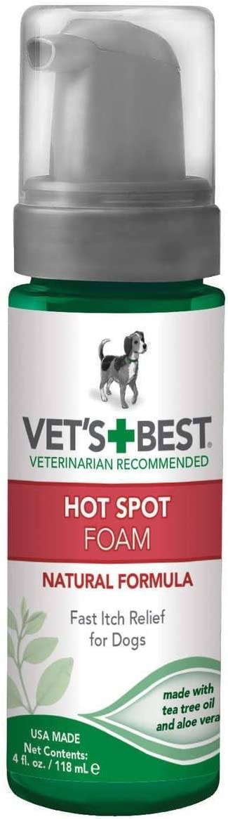 Vet's Best Hot Spot Foam First-Aid Dog Care - 4 oz  