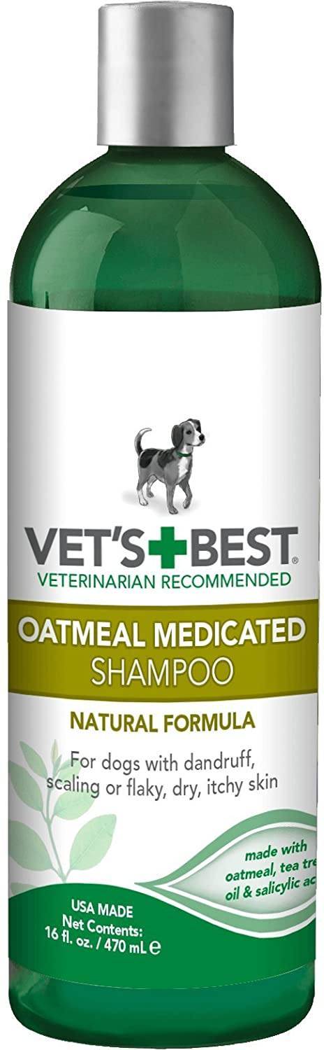 Vet's Best Oatmeal Medicated Dog Shampoo - 16 oz  