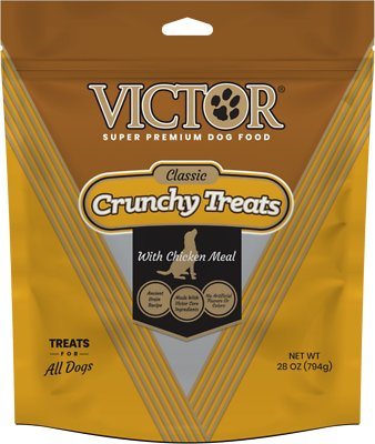 Victor Crunchy Dog Treats with Chicken - 28 oz