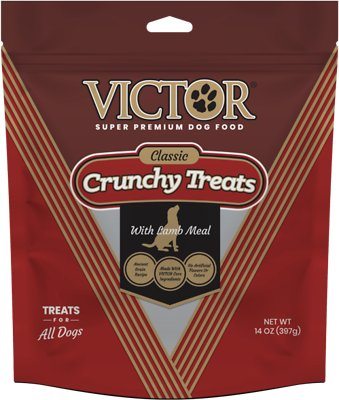 Victor Crunchy Dog Treats with Lamb - 14 oz  