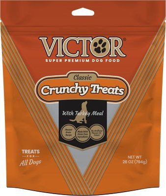 Victor Crunchy Dog Treats with Turkey - 28 oz  