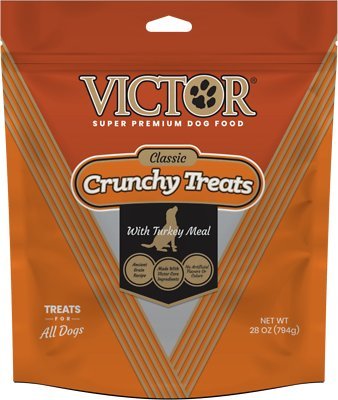 Victor Crunchy Dog Treats with Turkey - 28 oz